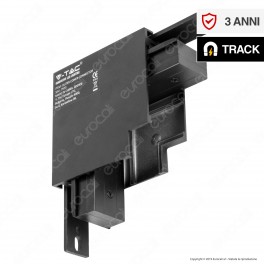 V-Tac Outer Corner Connector Connettore Angolare 90° per Binari