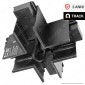 V-Tac X Connector Connettore Angolare a Croce per Binari Magnetici Track Light Nero - SKU 7974