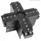 Immagine 3 - V-Tac X Connector Connettore Angolare a Croce per Binari Magnetici