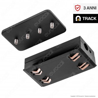 V-Tac Power & Track Connector Connettore per Binari Magnetici Track