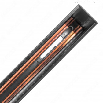 V-Tac Binario per Track Lights Magnetiche Nero 500mm - SKU 7950