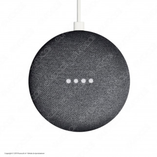 Kit Casa Intelligente con Google Home Mini e Lampadina E27 V-Tac Smart 15W RGB+W 4in1 Dimmerabile