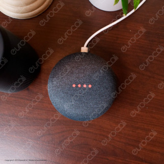 Kit Casa Intelligente con Google Home Mini e Lampadina E27 V-Tac Smart 15W RGB+W 4in1 Dimmerabile