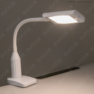V-Tac VT-7407 Lampada LED da Tavolo 7W Orientabile con Morsa di