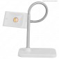 Immagine 3 - V-Tac VT-7403 Lampada LED da Tavolo 3,6W Orientabile Colore Bianco -