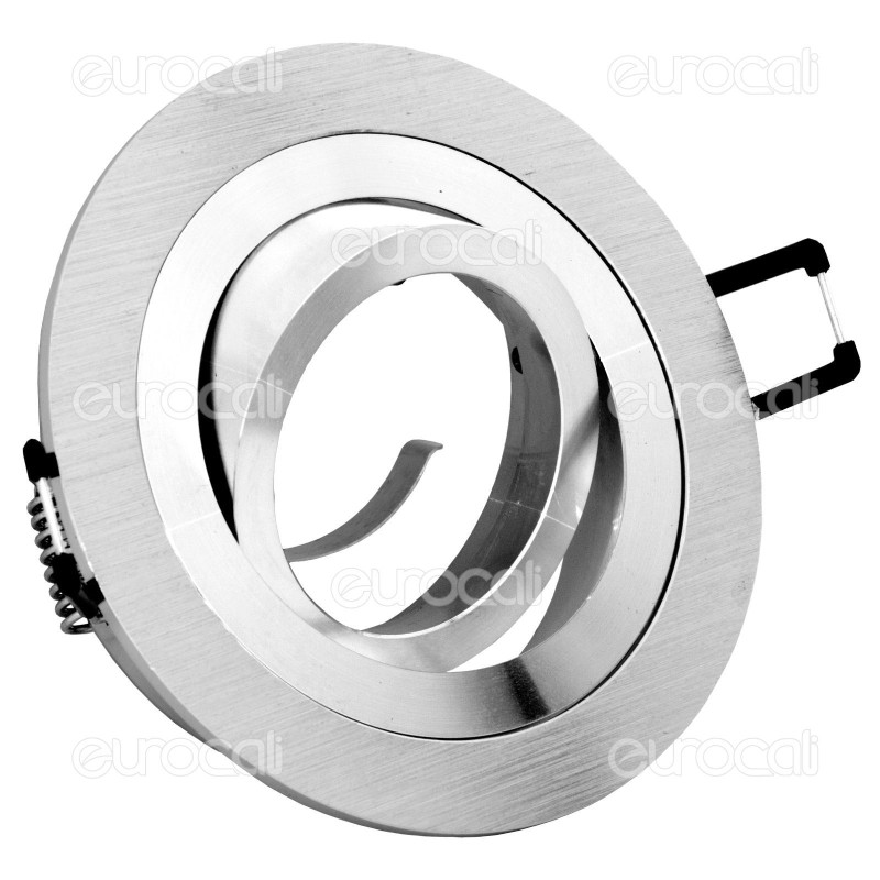 Kanlux SEIDY CT-DTO50-AL Portafaretto Orientabile Rotondo da Incasso