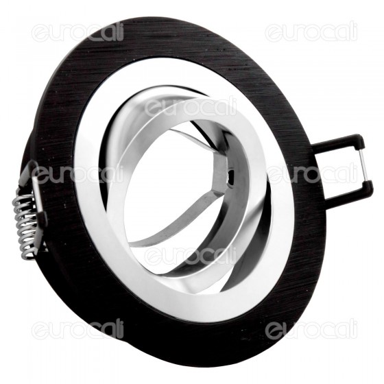 Kanlux SEIDY CT-DTO50-B Portafaretto Orientabile Rotondo da Incasso Kanlux SEIDY CT-DTO50-B Portafaretto Orientabile Rotondo da Incasso