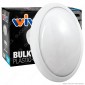 Wiva Plafoniera LED 12W mod. BULK Bianca Forma Ovale IP65 - mod. 51300013 [TERMINATO]