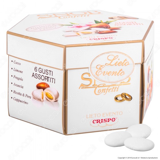 Confetti Crispo Snob Lieto Evento Matrimonio con Mandorle Tostate Confetti Crispo Snob Lieto Evento Matrimonio con Mandorle Tostate