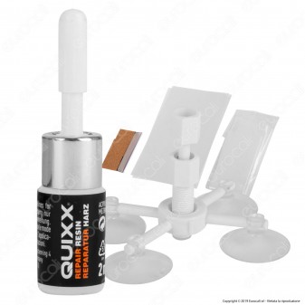Quixx System Windshield Repair Kit Riparazione Vetri
