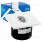 V-Tac VT-1109 SQ Faretto Segnapasso LED da Incasso Quadrato 3W COB - SKU 1209 / 1210