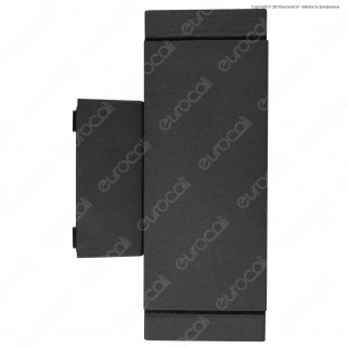 V-Tac VT-842 Portalampada Doppio Applique Wall Lamp da Muro IP44 per