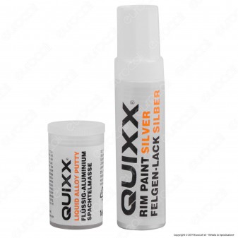 Quixx System Wheel Repair Kit Riparazione Cerchi in Lega per Auto