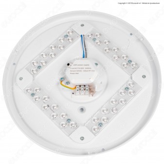V-Tac VT-8418 Plafoniera LED 18W Changing Color 3in1 Forma Circolare