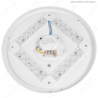 V-Tac VT-8418 Plafoniera LED 18W Changing Color 3in1 Forma Circolare
