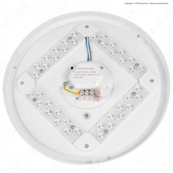 V-Tac VT-8424 Plafoniera LED 24W Changing Color 3in1 Forma Circolare