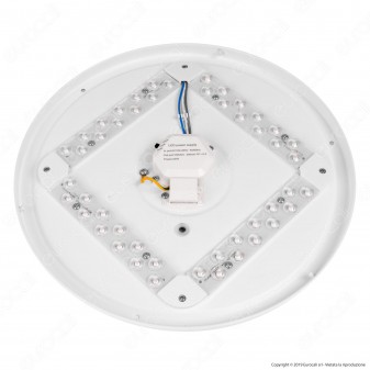 V-Tac VT-8424 Plafoniera LED 24W Changing Color 3in1 Forma Circolare