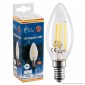 Sure Energy Lampadina LED E14 4W Candela Filament - mod. T536