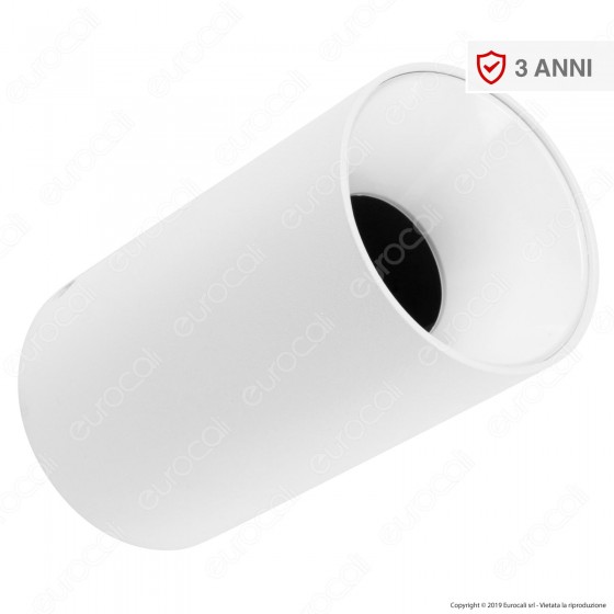 V-Tac VT-882 Supporto Portafaretto Fisso Rotondo da Soffitto per V-Tac VT-882 Supporto Portafaretto Fisso Rotondo da Soffitto per