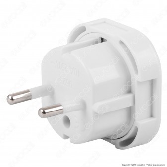 [EBAY] Ener-J Adattatore Singolo Spina Schuko 10A 2P e Presa