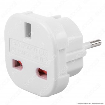 [EBAY] Ener-J Adattatore Singolo Spina Schuko 10A 2P e Presa