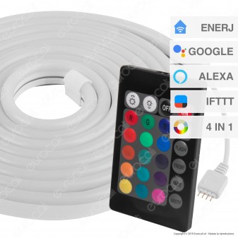 [EBAY] Ener-J Kit LED Neon Flex Strip Light Smart Wi-Fi RGB+W 4in1