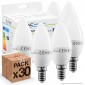30 Lampadine LED V-Tac VT-2246 Super Saver Pack E14 5,5W Candela - Pack Risparmio