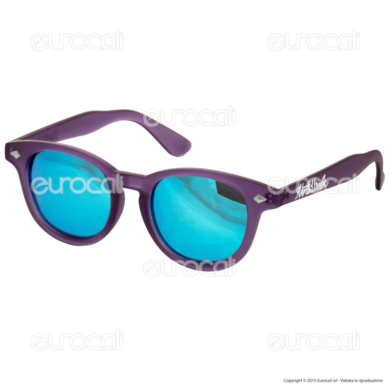 Occhiali Da Sole Northweek Polarizzati Unisex - Policarbonato, Lenti Blu Specchiate, UV400 - Foto 5