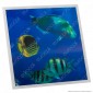 Immagine 3 - Ener-J 4 Pannelli LED 60x60 40W SMD Fantasia Fondale Marino 3D con
