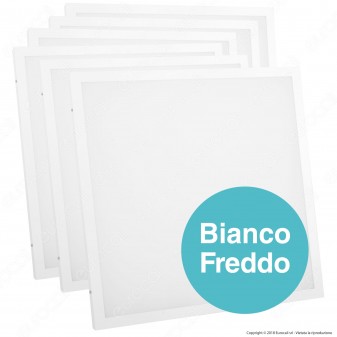V-Tac VT-6142 6 Pannelli LED a Montaggio Superficiale o Incasso 60x60