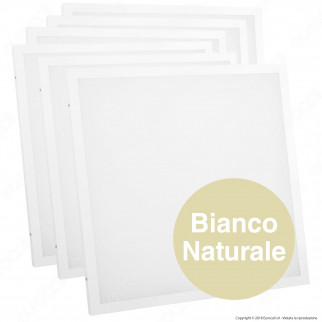 V-Tac VT-6142 6 Pannelli LED a Montaggio Superficiale o Incasso 60x60