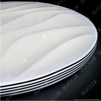 V-Tac VT-8503 Plafoniera LED 60W Forma Circolare Effetto Cielo Stellato con Telecomando - SKU 1461