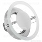 Kanlux DINO CTX-DS02G/B-C Portafaretto Rotondo da Incasso per Lampadine GU10 e GU5.3 - mod.2576 [TERMINATO]