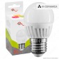 FAI Lampadina LED E27 9W MiniGlobo G45 in Ceramica - mod. 5163/CA / 5163/CO / 5163/FR