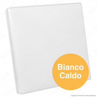 V-Tac VT-8066SQ Plafoniera LED 25W Forma Quadrata Colore Bianco - SKU
