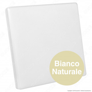 V-Tac VT-8066SQ Plafoniera LED 25W Forma Quadrata Colore Bianco - SKU
