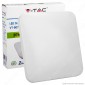 V-Tac VT-8074 Plafoniera LED 20W Forma Quadrata Colore Bianco - SKU 1434 / 1435 / 1436 [TERMINATO]