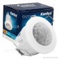 Kanlux MERGE JQ-O Sensore Crepuscolare e di Movimento a Infrarossi per Lampadine - mod.7691