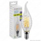 V-Tac VT-1995 Lampadina LED E14 4W Candela Fiamma Twist Filamento - SKU 4308 / 4431 / 4432