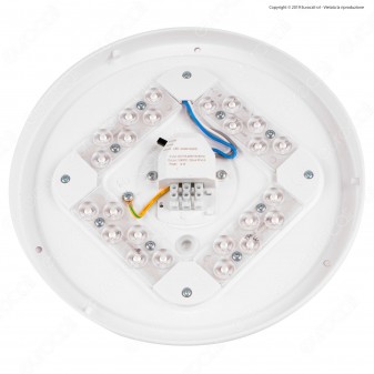 V-Tac VT-8412 Plafoniera LED 12W Changing Color 3in1 Forma Circolare