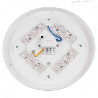 V-Tac VT-8412 Plafoniera LED 12W Changing Color 3in1 Forma Circolare