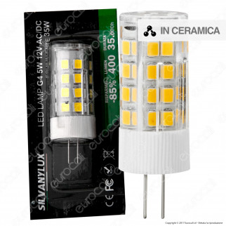 Silvanylux Lampadina LED G4 5W Bulb - mod. GRN628/1 / GRN628/3 /