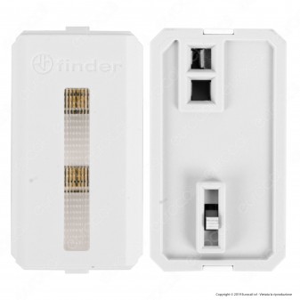 Finder Lumos Tipo 1L.10 Lampada LED 0,2W di Emergenza da Incasso