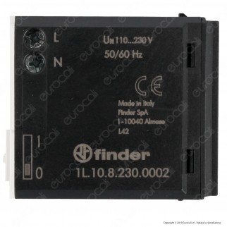Finder Lumos Tipo 1L.10 Lampada LED 0,2W di Emergenza da Incasso