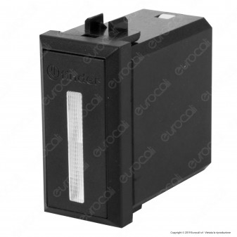 Finder Lumos Tipo 1L.10 Lampada LED 0,2W di Emergenza da Incasso