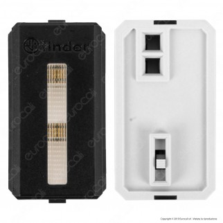 Finder Lumos Tipo 1L.10 Lampada LED 0,2W di Emergenza da Incasso