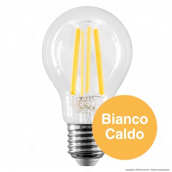 Life Lampadina LED E27 11W Bulb A60 Filamento Dimmerabile - mod.