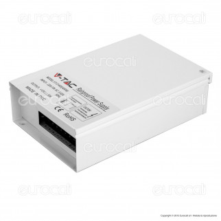 V-Tac Alimentatore 400W 12V Rainproof IP44 a 3 Uscite con Morsetti a