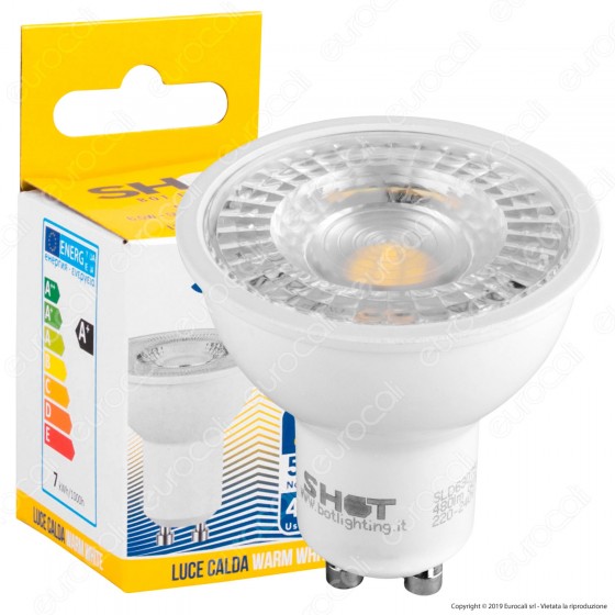 Bot Lighting Shot Lampadina LED GU10 6W Faretto Spotlight 110° - mod. SLD630752B / SLD630753B / SLD630751B Bot Lighting Shot Lampadina LED GU10 6W Faretto Spotlight 110° - mod. SLD630752B / SLD630753B / SLD630751B