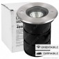 Life Punto Luce LED 5W IP67 Segnapasso Carrabile da Interramento Orientabile di ±30° - mod. 39.9PL0623C / 39.9PL0623N